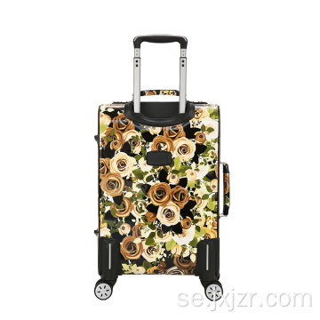 Tryckta ljusa multiflowers Bagage